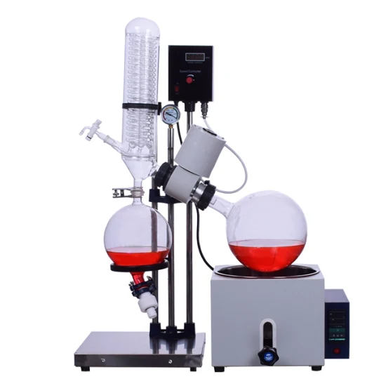 Distillazione sotto vuoto, estrazione con sollevamento elettrico, rotovap sotto vuoto, evaporatore rotante a sollevamento manuale con bagnomaria