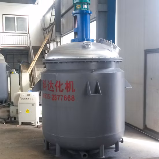 Polimerizzazione/fotochimica/fenolo, serbatoio di agitazione continua, riscaldatore elettrico, chimica batch, reattore in acciaio inossidabile, prezzo