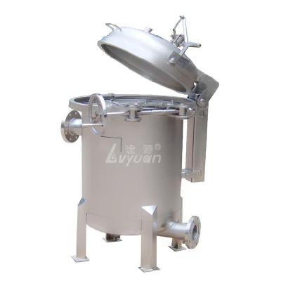 Alloggiamento del filtro dell'acqua industriale Alloggiamento del filtro a sacco multiplo SS304/Sistema di filtraggio dell'acqua con filtro a sacco in acciaio inossidabile